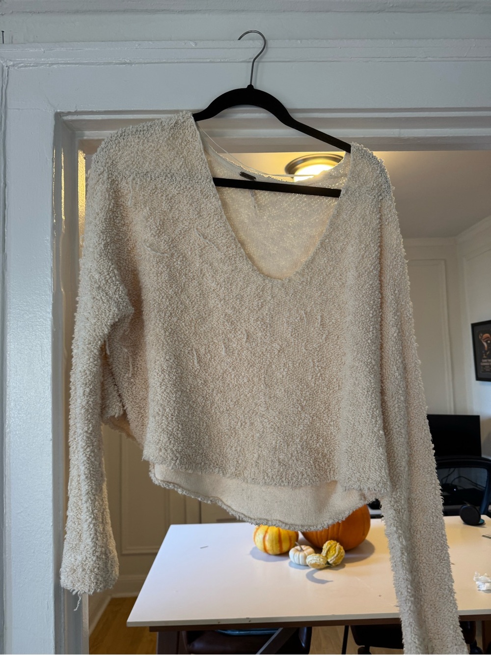 Free people scoop neck sweater